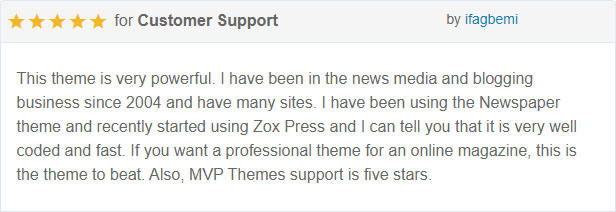 ZoxPress - O tema multifuncional de notícias do WordPress - 5