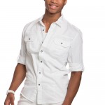 White button up formal shirt - Image 2