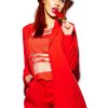 Cropped Pullover Blouse for Women